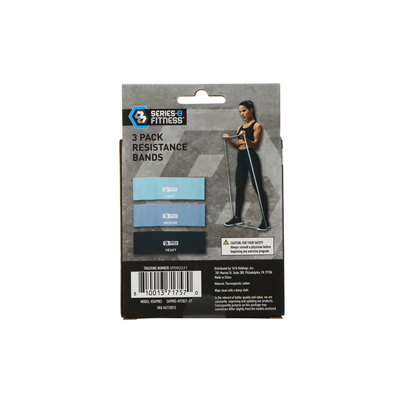 Set Bandas Ligas de Resistencia Series 8 Fitness