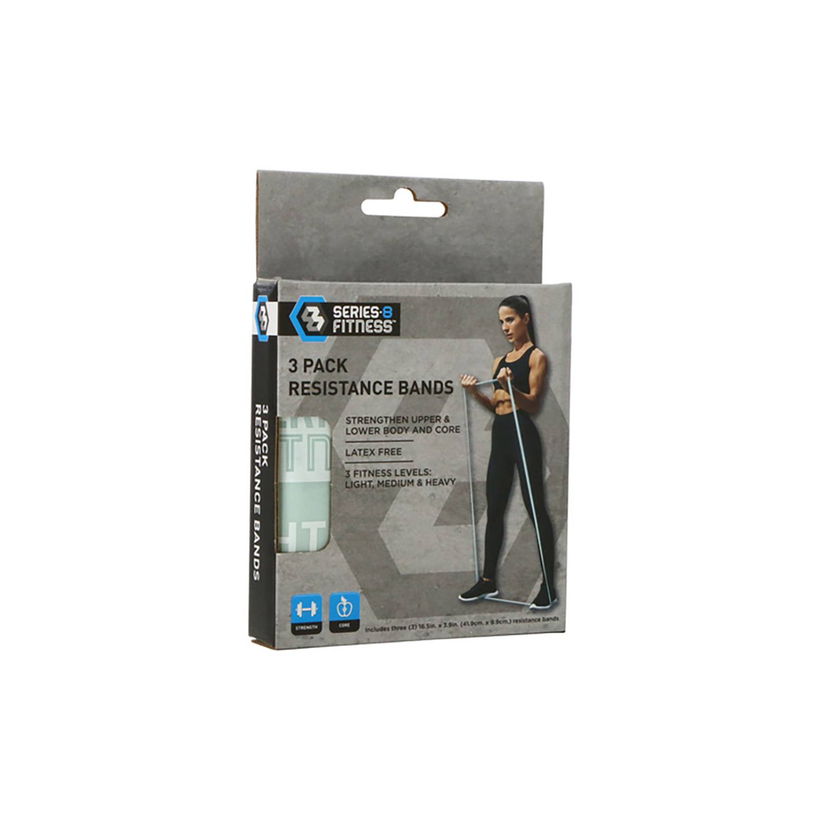 Set Bandas Ligas de Resistencia Series 8 Fitness