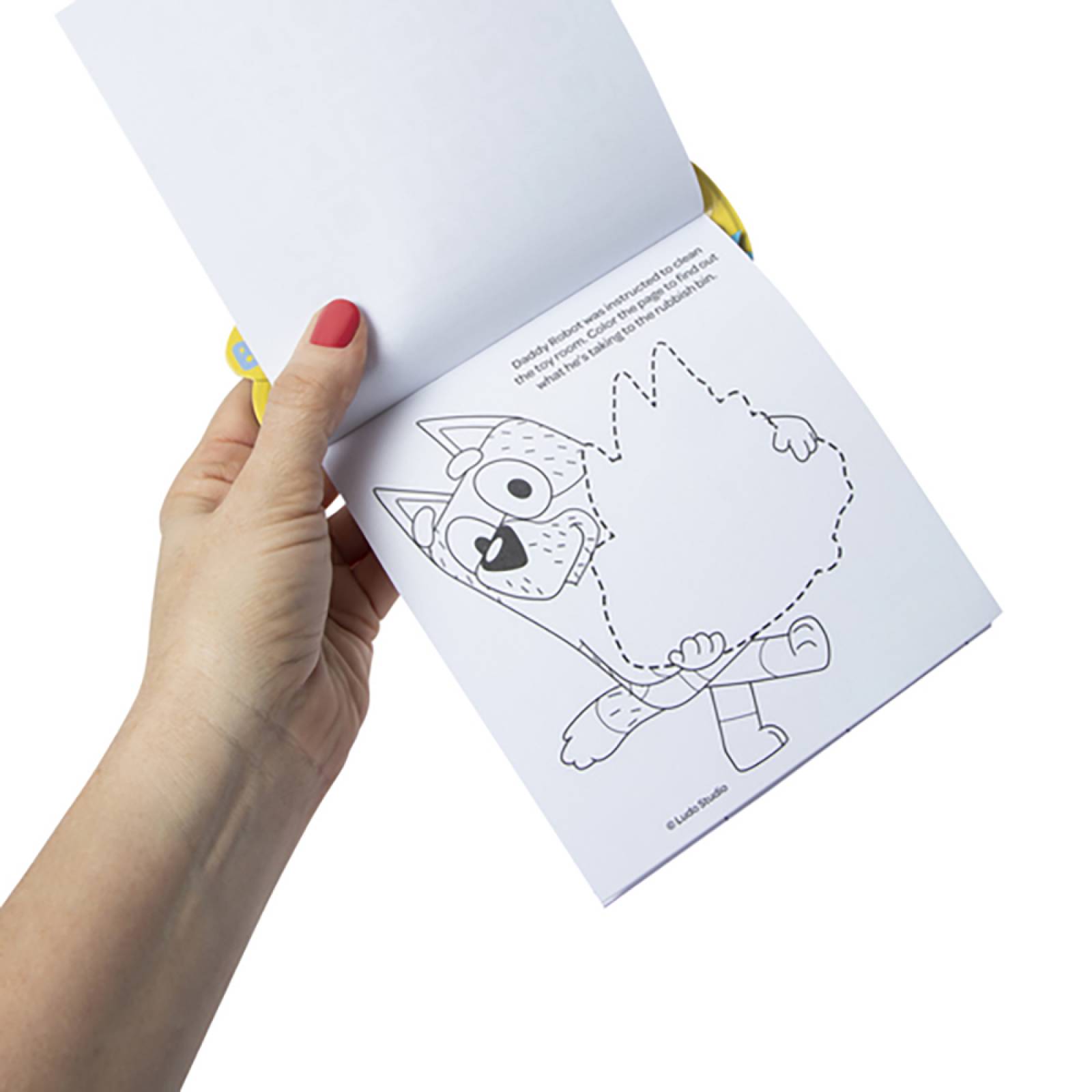 Libreta Cuaderno Colorear Bluey Imagine ink Magic ink Bendon