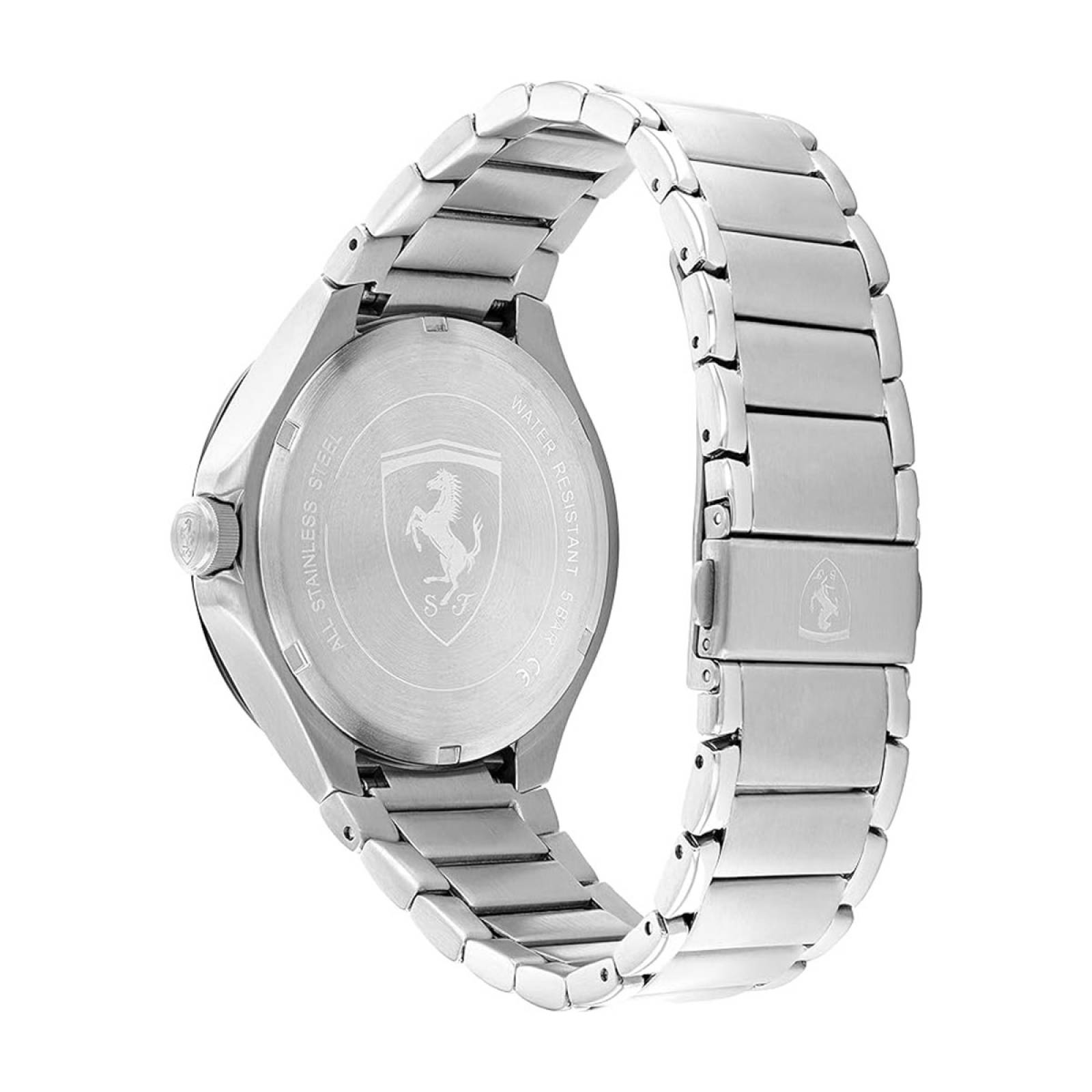 Reloj Ferrari Pista Plateado 0830864 Para Hombre