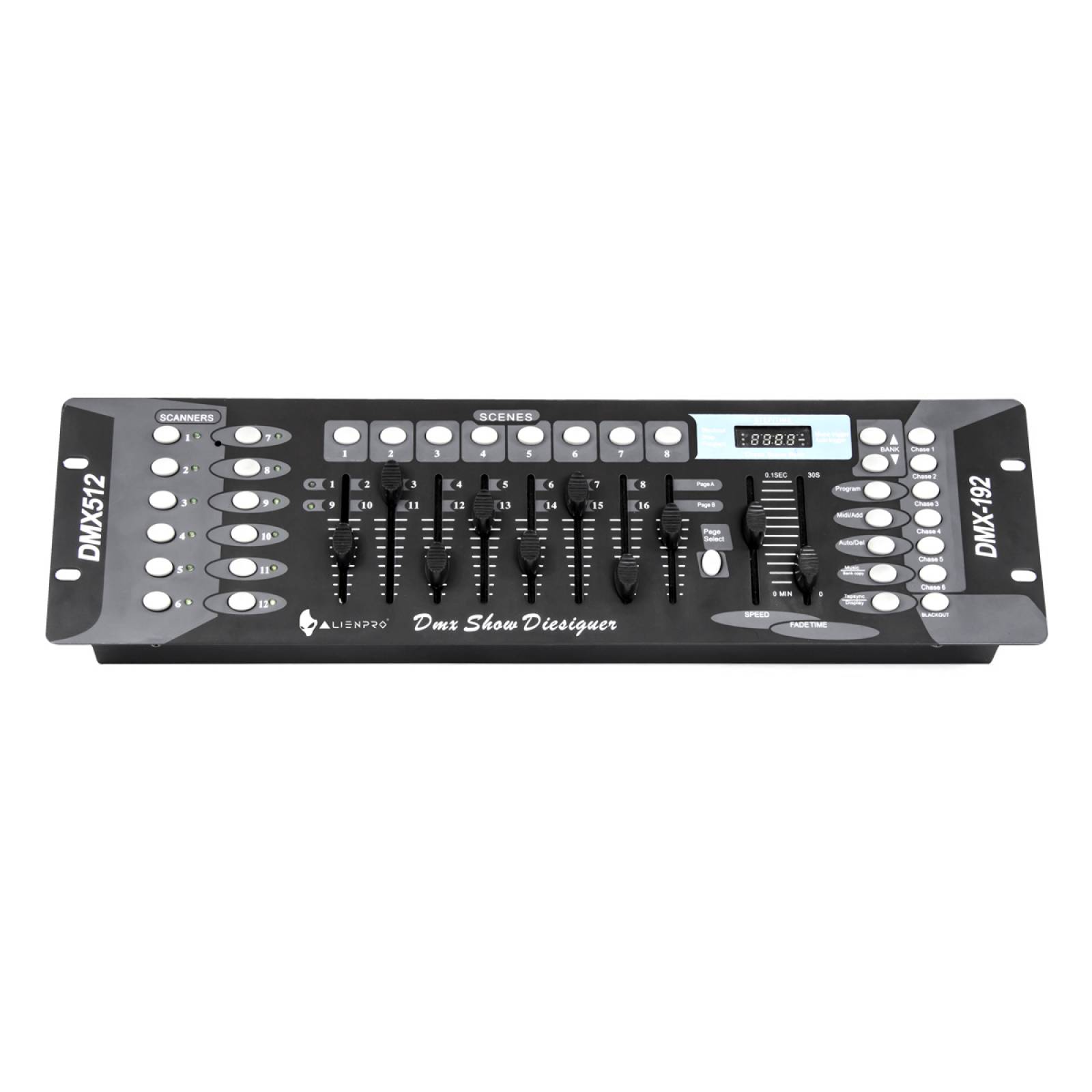 Controlador DMX 192 CH 10W Alienpro de 30 Bancos Compuestos