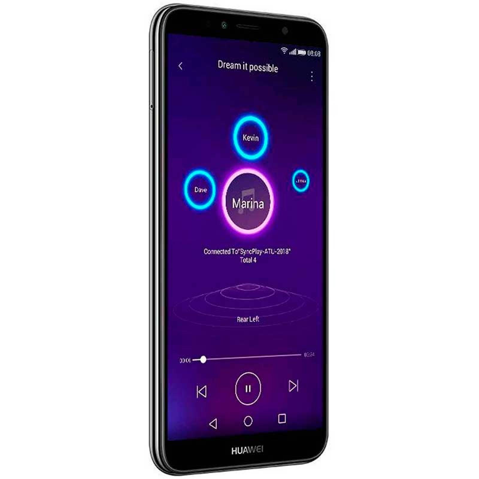 Celular Huawei Y6 2018 Atu-lx3 Liberado Sin Cargador - AZUL / NEGRO **Sin Cargador ni accesorios** Caja Abierta