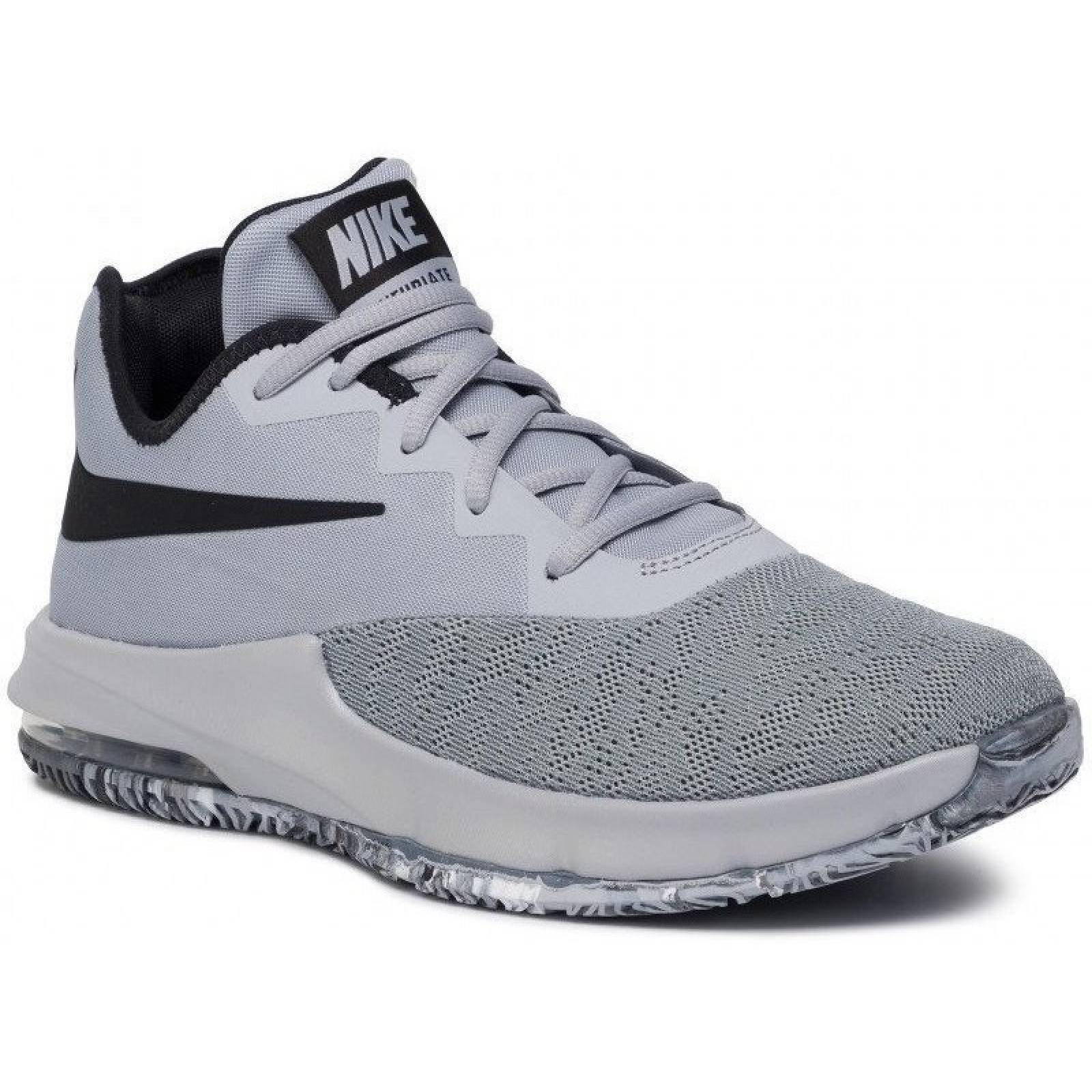 TENIS CABALLERO NIKE INFURIATE AJ5898004 ORIGINAL GRIS KP