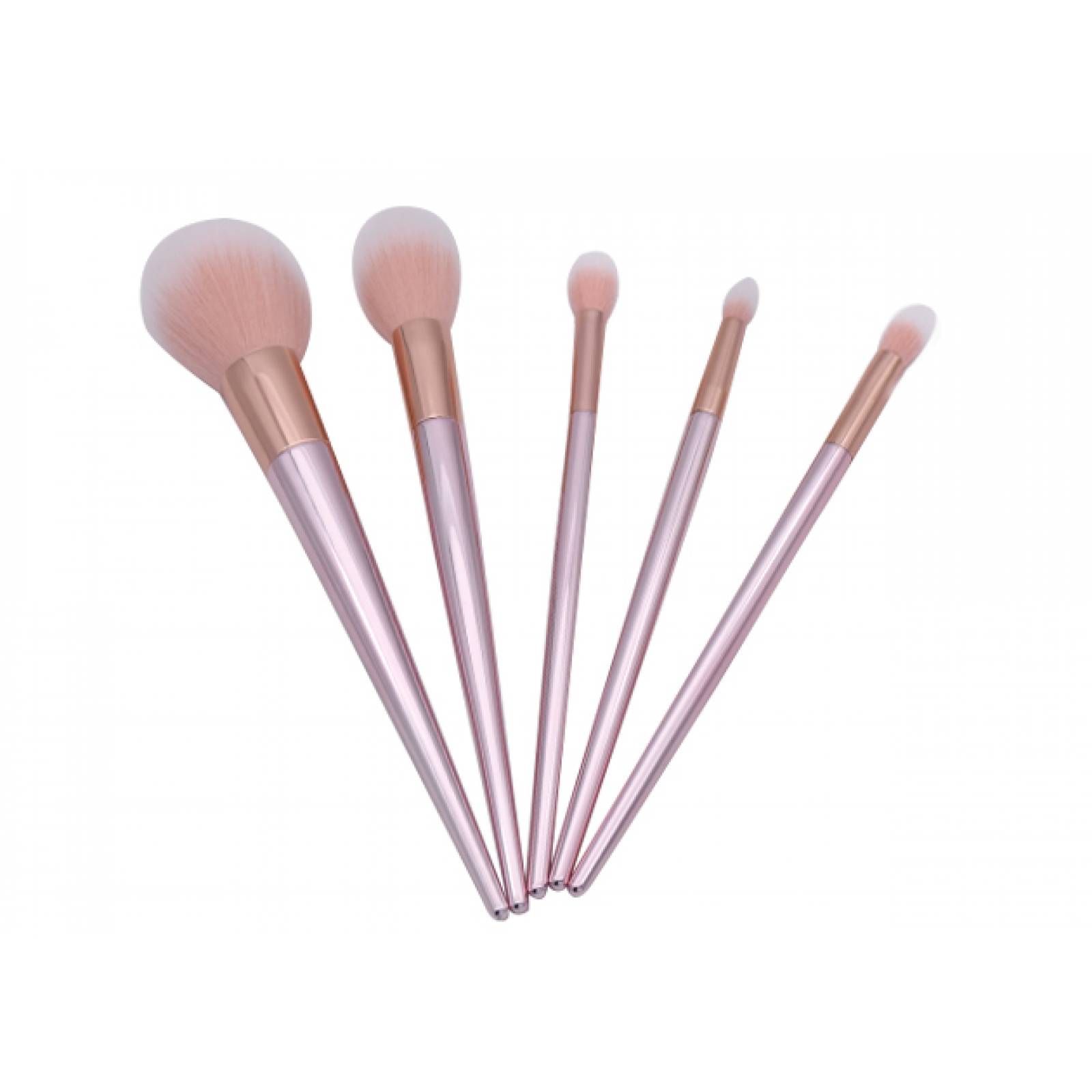SET DE BROCHAS DE MAQUILLAJE ROSA 5 PZAS -PHOTOSYNTHETIC
