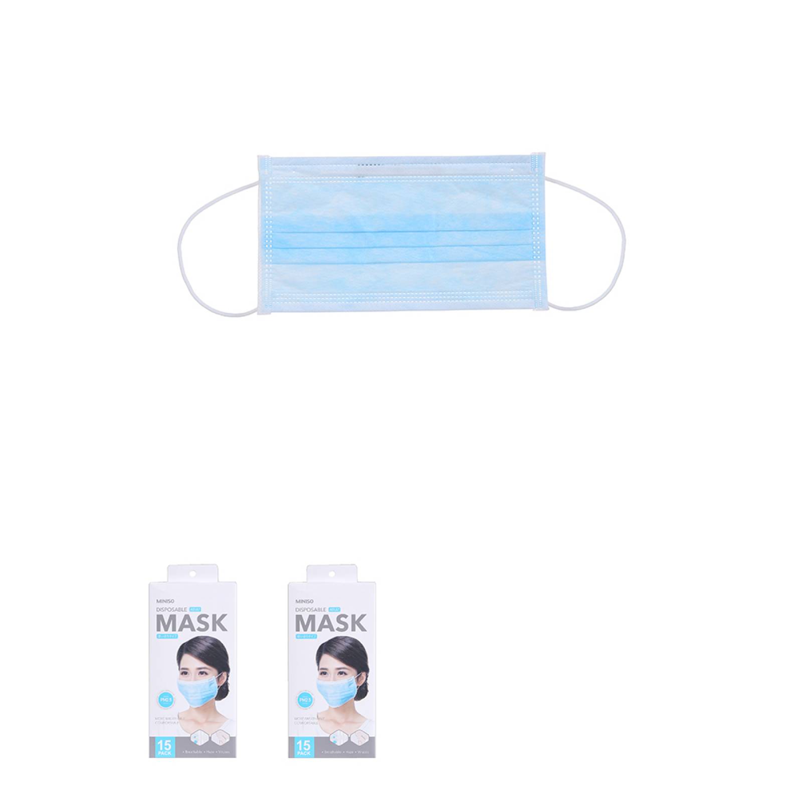 Paquete de cubrebocas