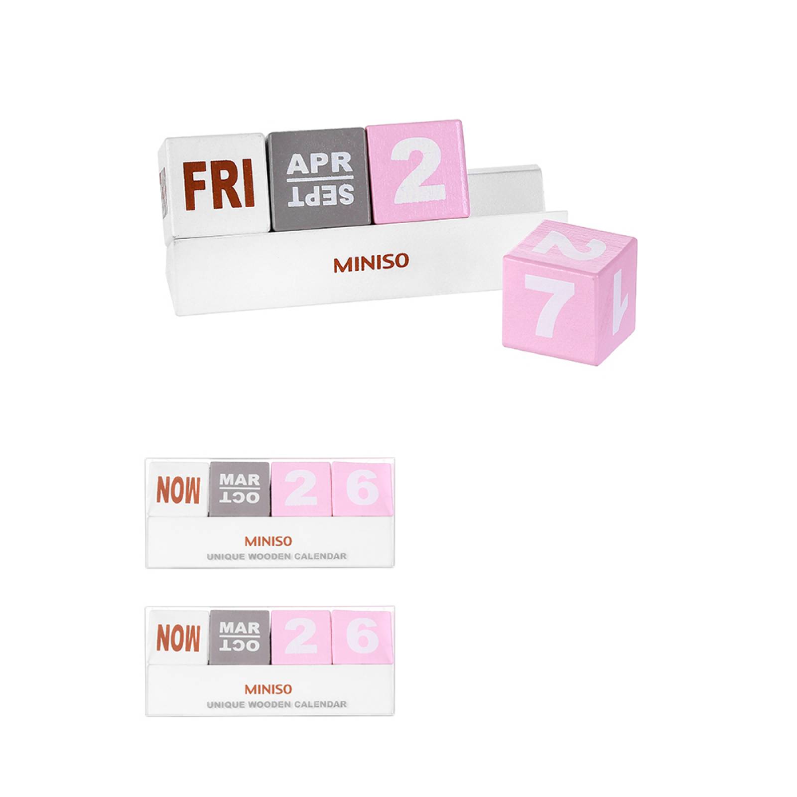 Calendario de madera