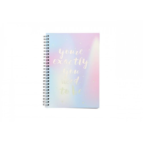 CUADERNO YOU´RE EXACTLY YOU NEED TO BE-MYTHICAL SERIES