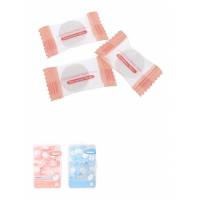 Set De Mascarilla Tazon + Pastillas Comprimidas 30 Pzs Rosa/azul