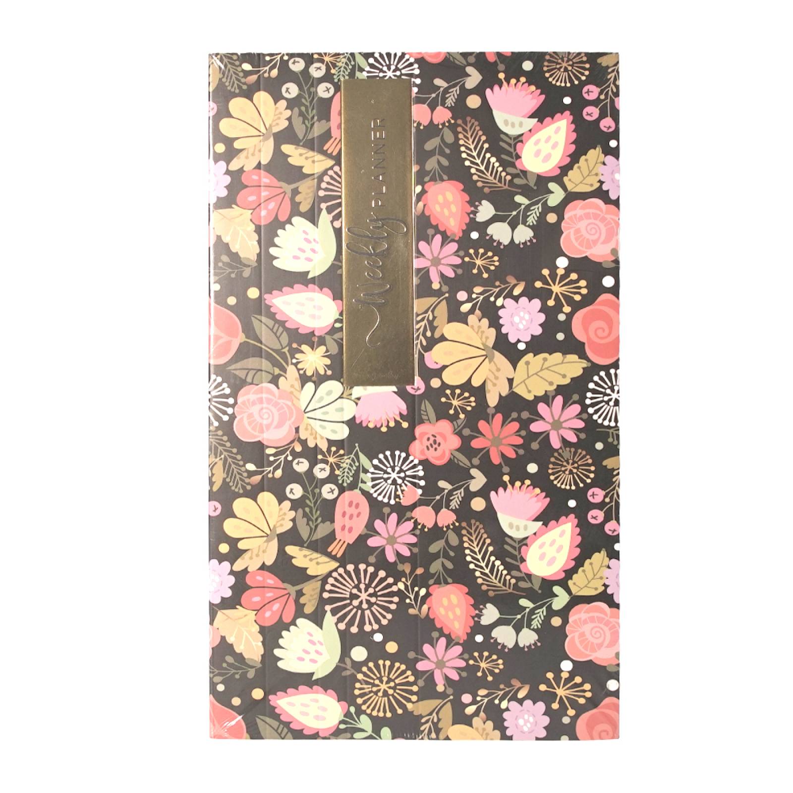Miniso Planificador Semanal Floral Series Multicolor 52 hojas