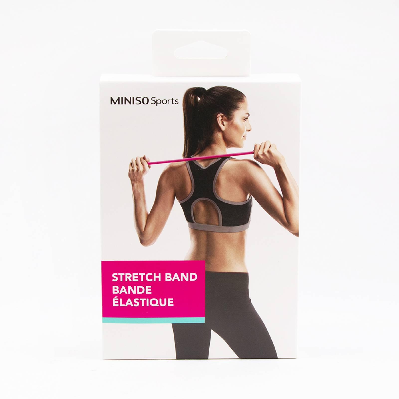 Miniso Liga Elástica Para Ejercicio MINISO  Sports Con Extremos Para Mejor Sujeción Multicolor