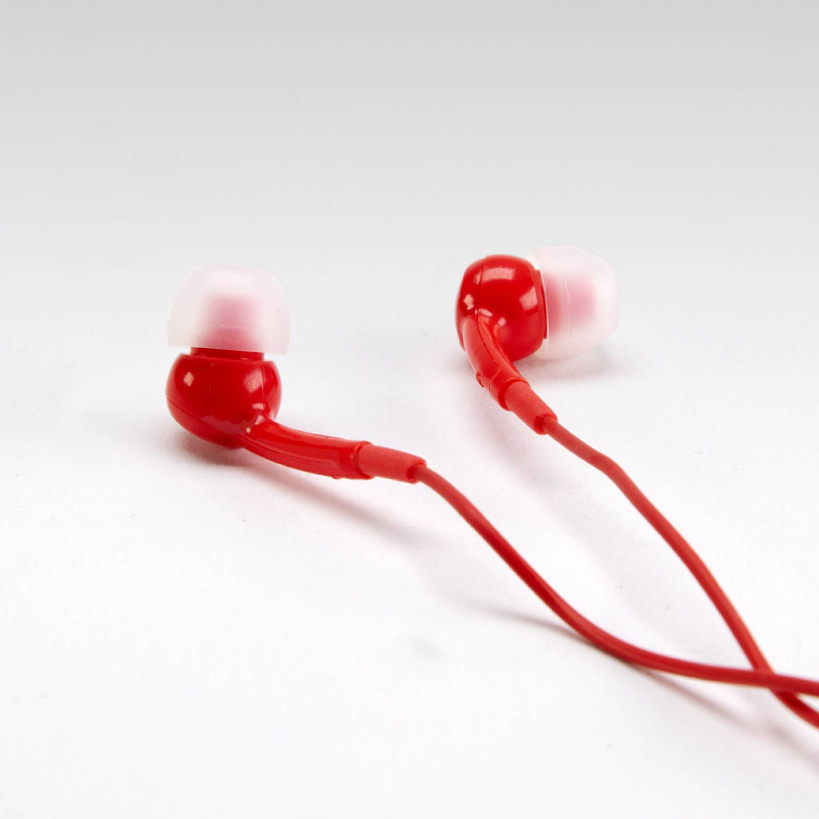 Audífonos con cable Rojo Chico