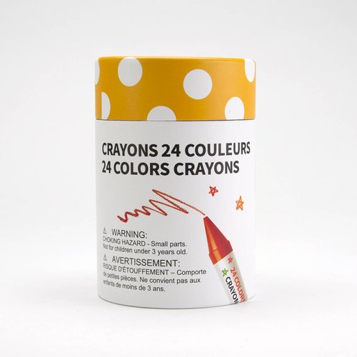 Miniso Paquete De Crayones Jumbo 10 2x1 2 cm 24 Piezas