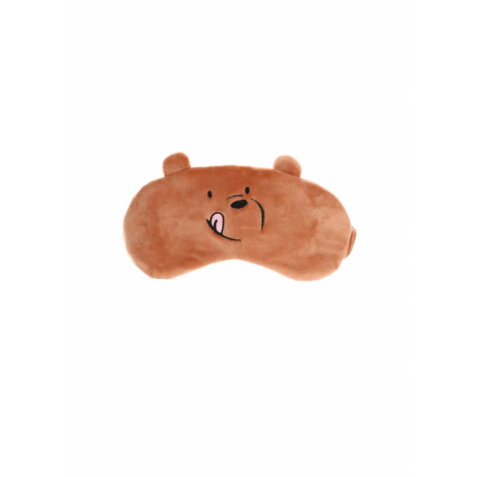 Miniso Almohada Para Viaje Con Antifaz We Bare Bears Pardo