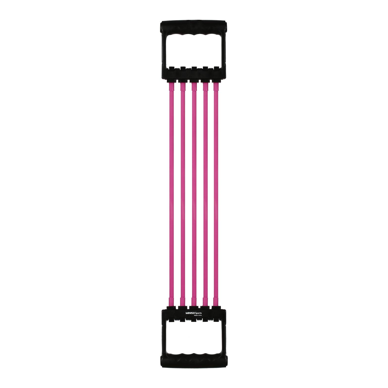 Miniso Bandas (Ligas) De Resistencia Extensor de Pecho Rosa