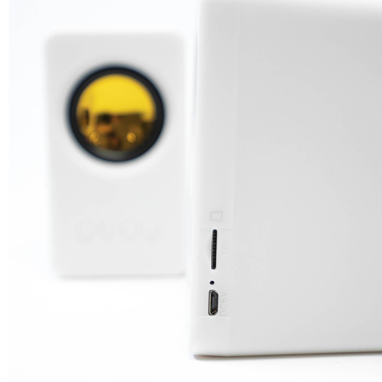 Miniso Bocina Inalámbrica Rectangular Modelo M15 Blanca 2 Piezas