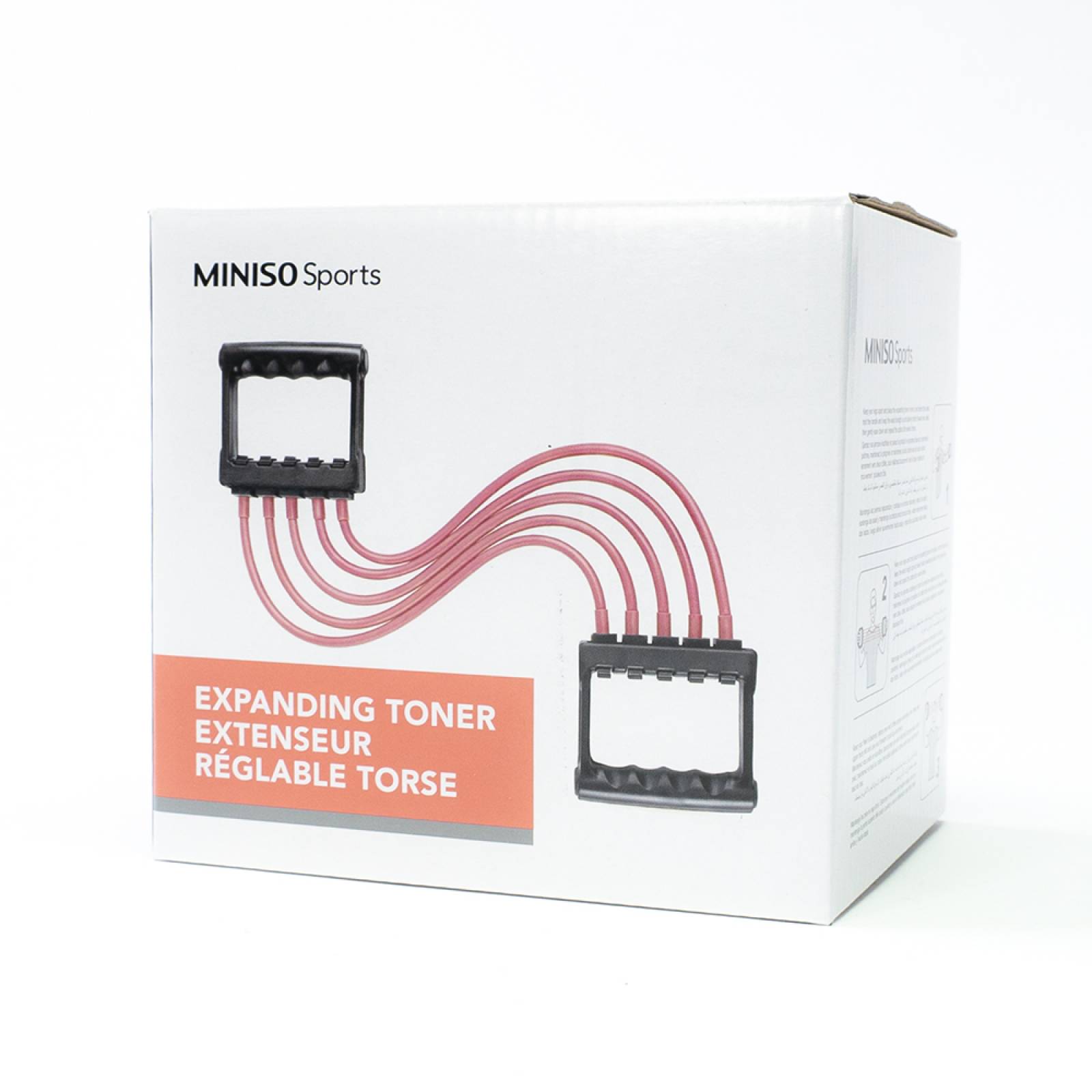 Miniso Bandas (Ligas) De Resistencia Extensor de Pecho Rojo