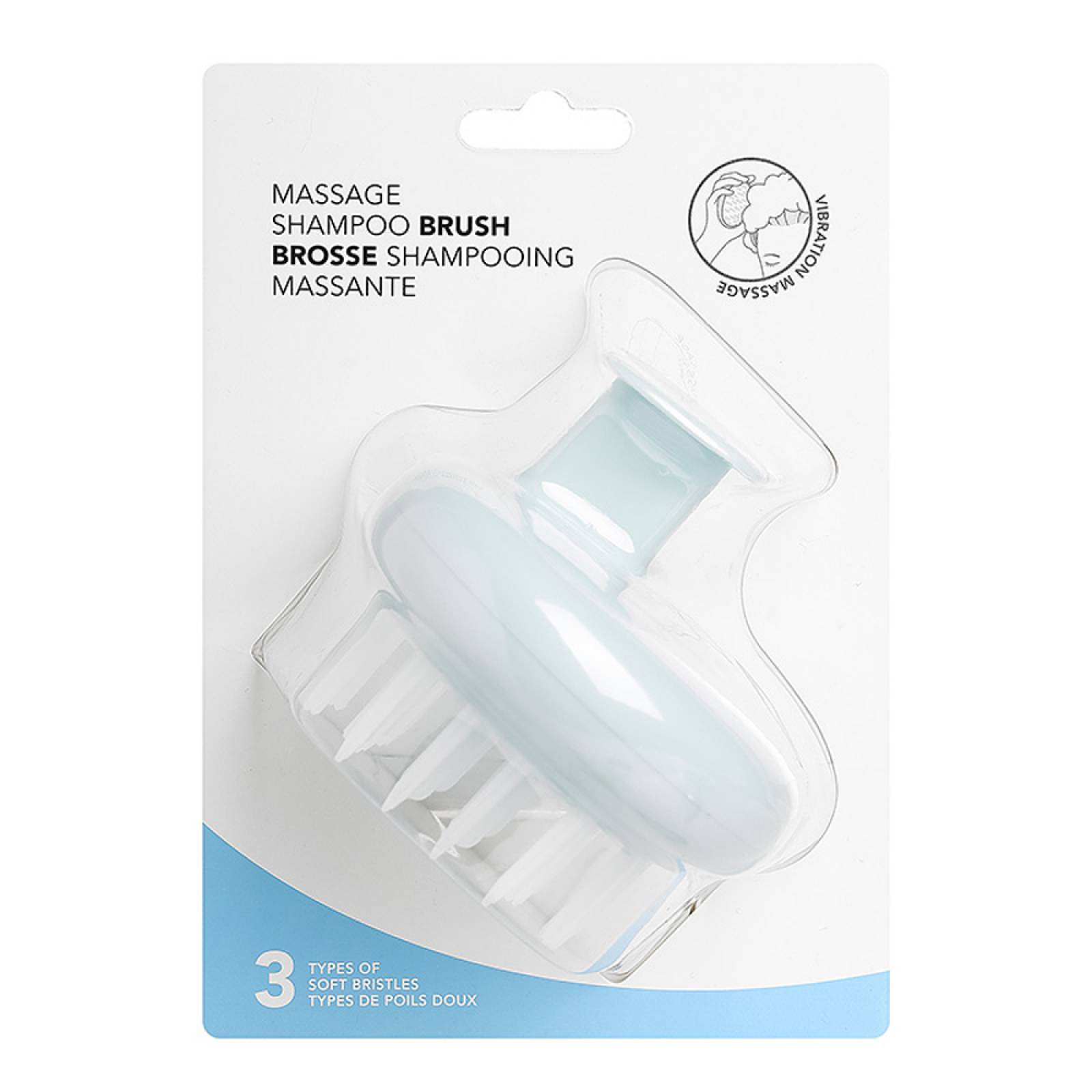Miniso Cepillo Para Cabello MOD EP1149 CE Masajeador De Shampoo Azul