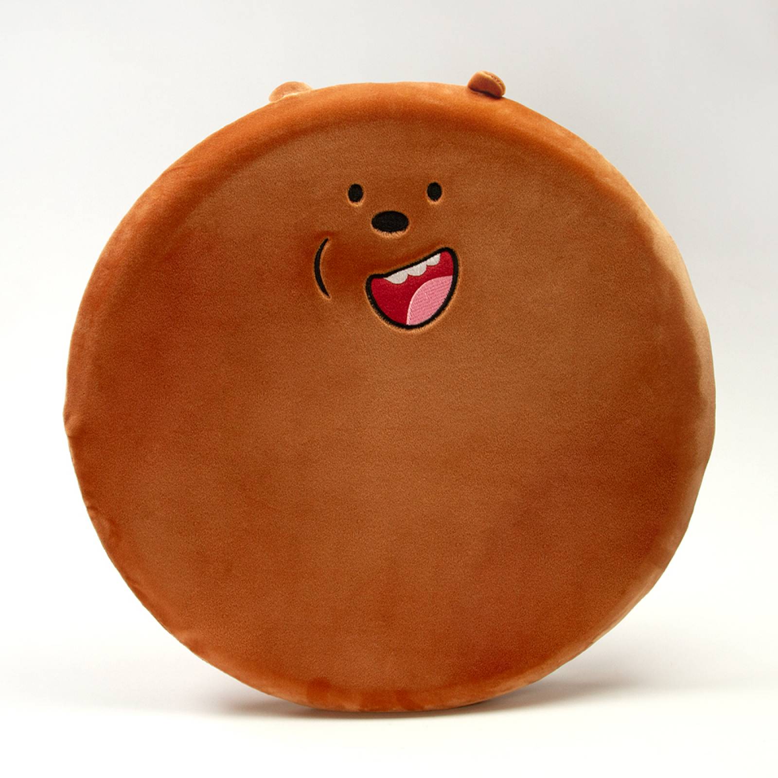 Miniso Cojín Circular We Bare Bears Pardo 40 cm