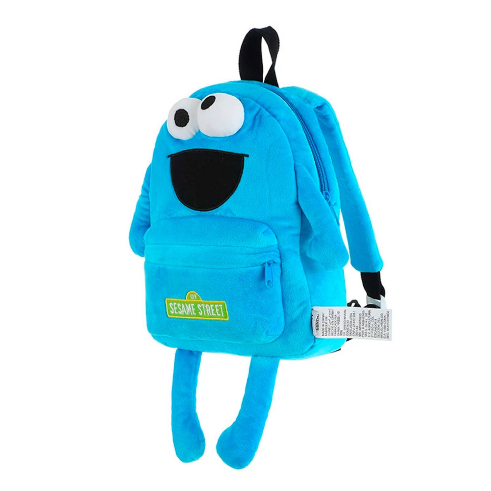 Miniso Mochila Sesame Street Come Galletas De Felpa