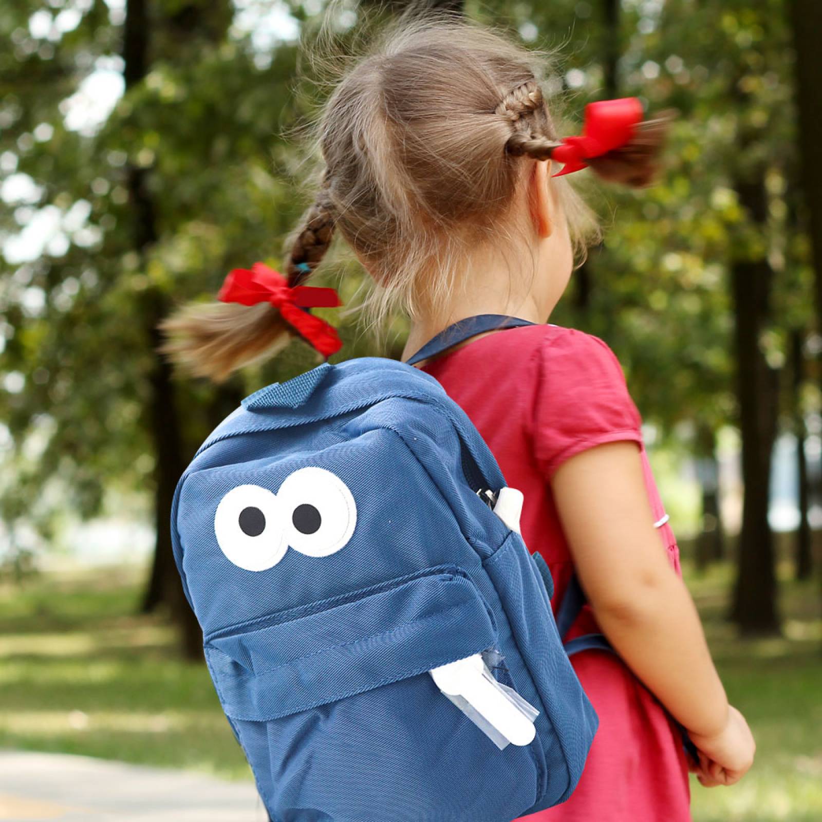 Miniso Mochila Sesame Street Come Galletas Escolar Con Tirantes De Cuerda Y Cierre