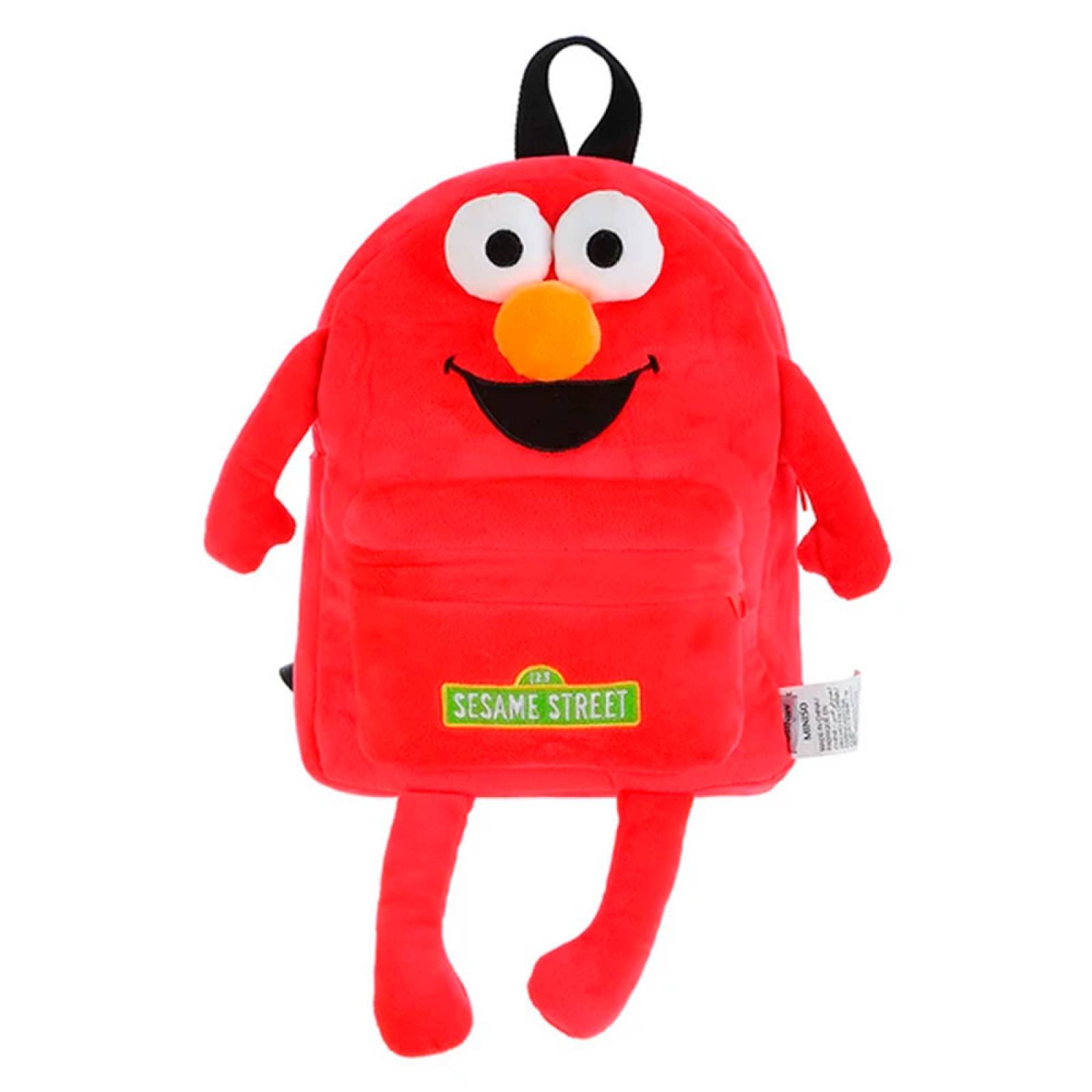Miniso Mochila Sesame Street Elmo De Felpa