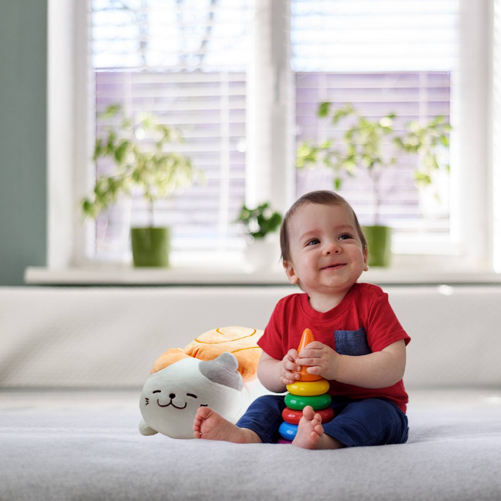 Miniso Peluche Sushi Cat Tamagoyaki