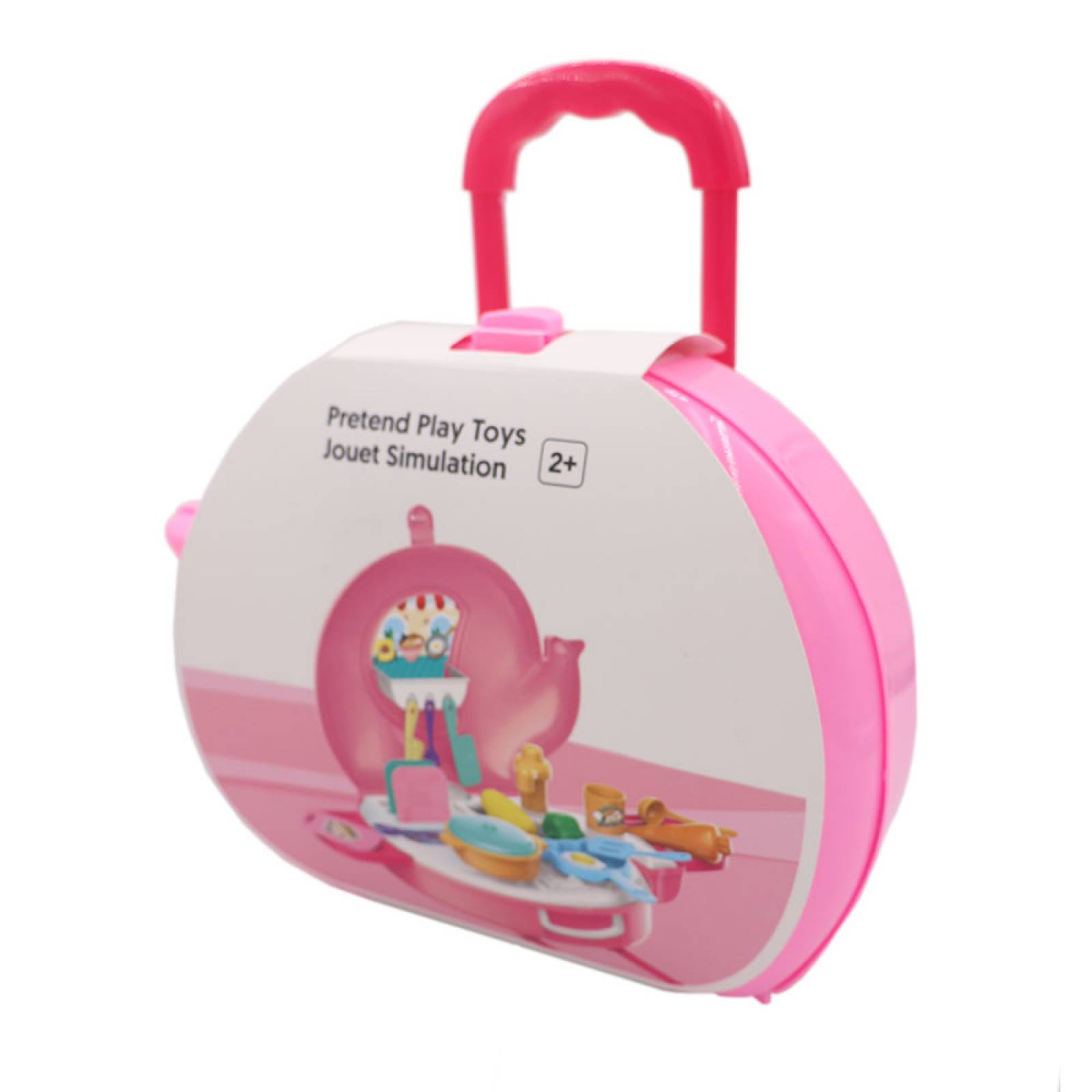 Miniso Set De Juguetes Divertidos Artículos De Cocina Con Maletín Portátil