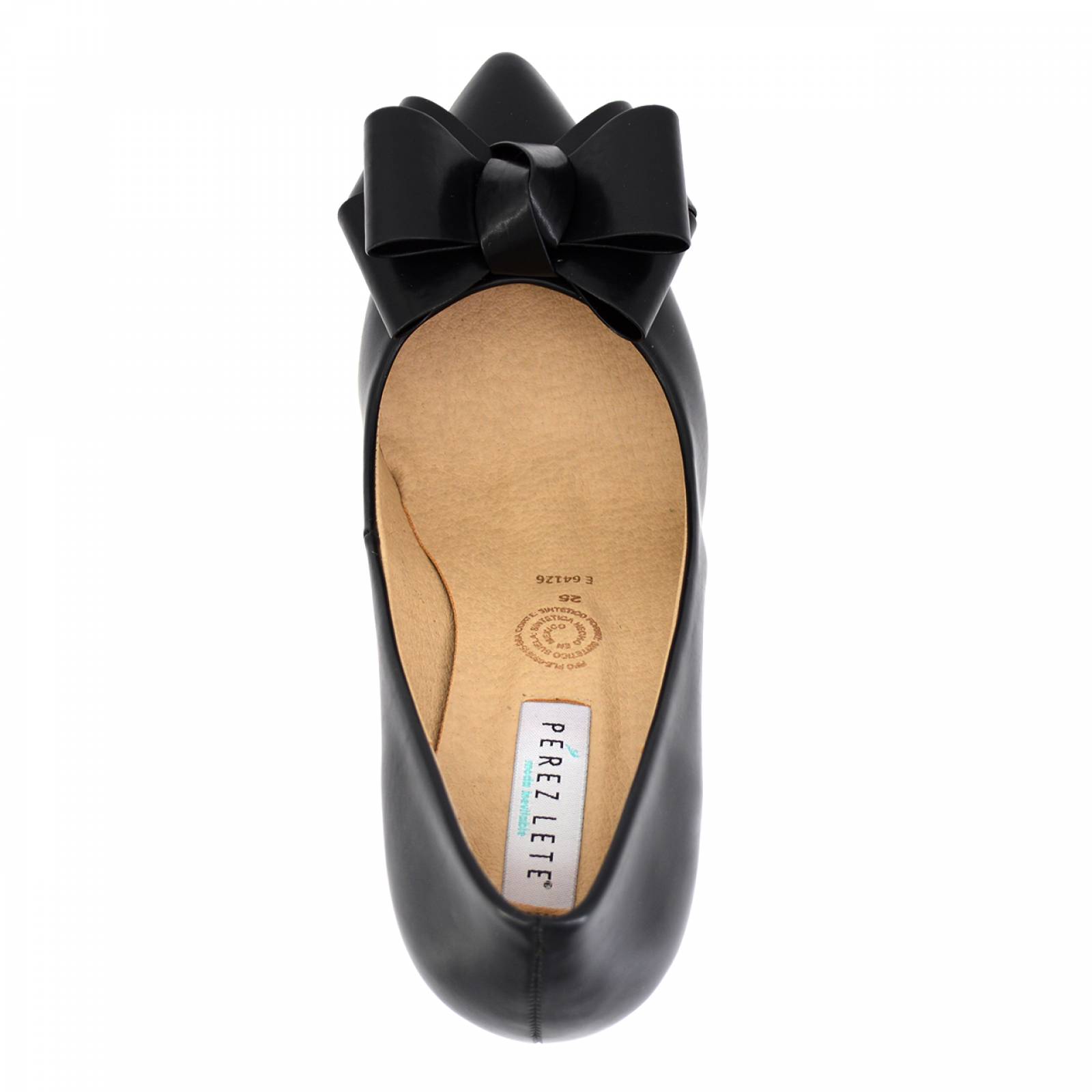 Zapatilla Perez lete para Dama 64126 Negro  PLT137 