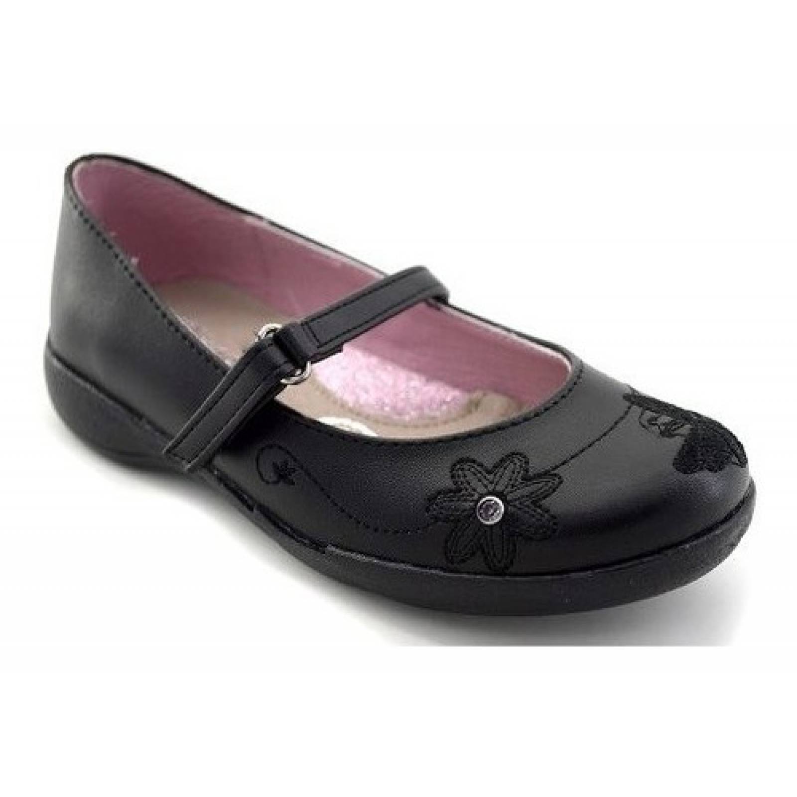 Zapato Escolar Tropicana para Niña 75007 Negro [TRO780] 