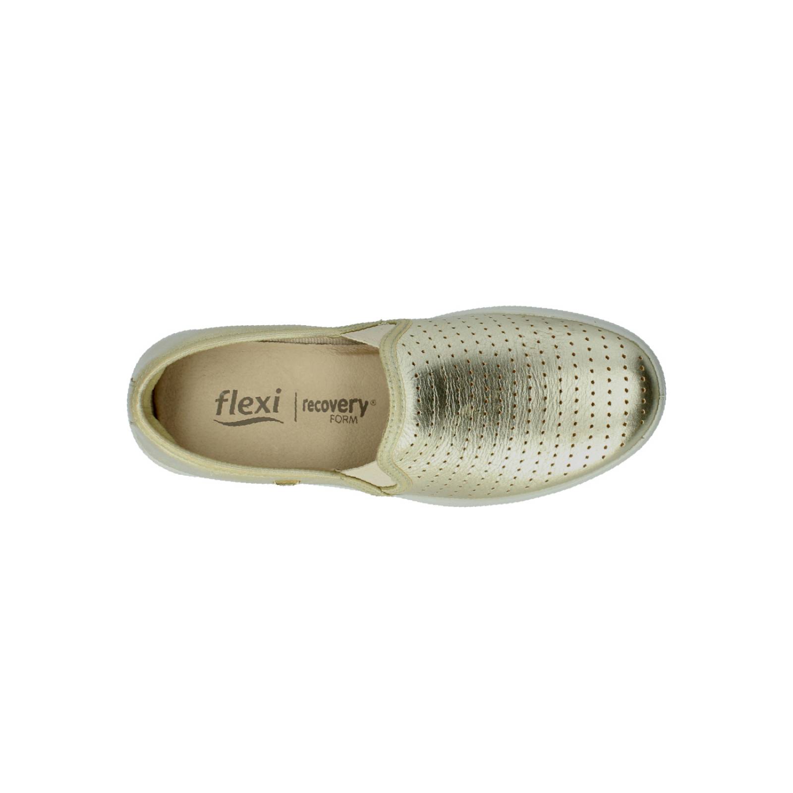 Tenis Flexi para Mujer 101804 Dorado [FFF2945] 