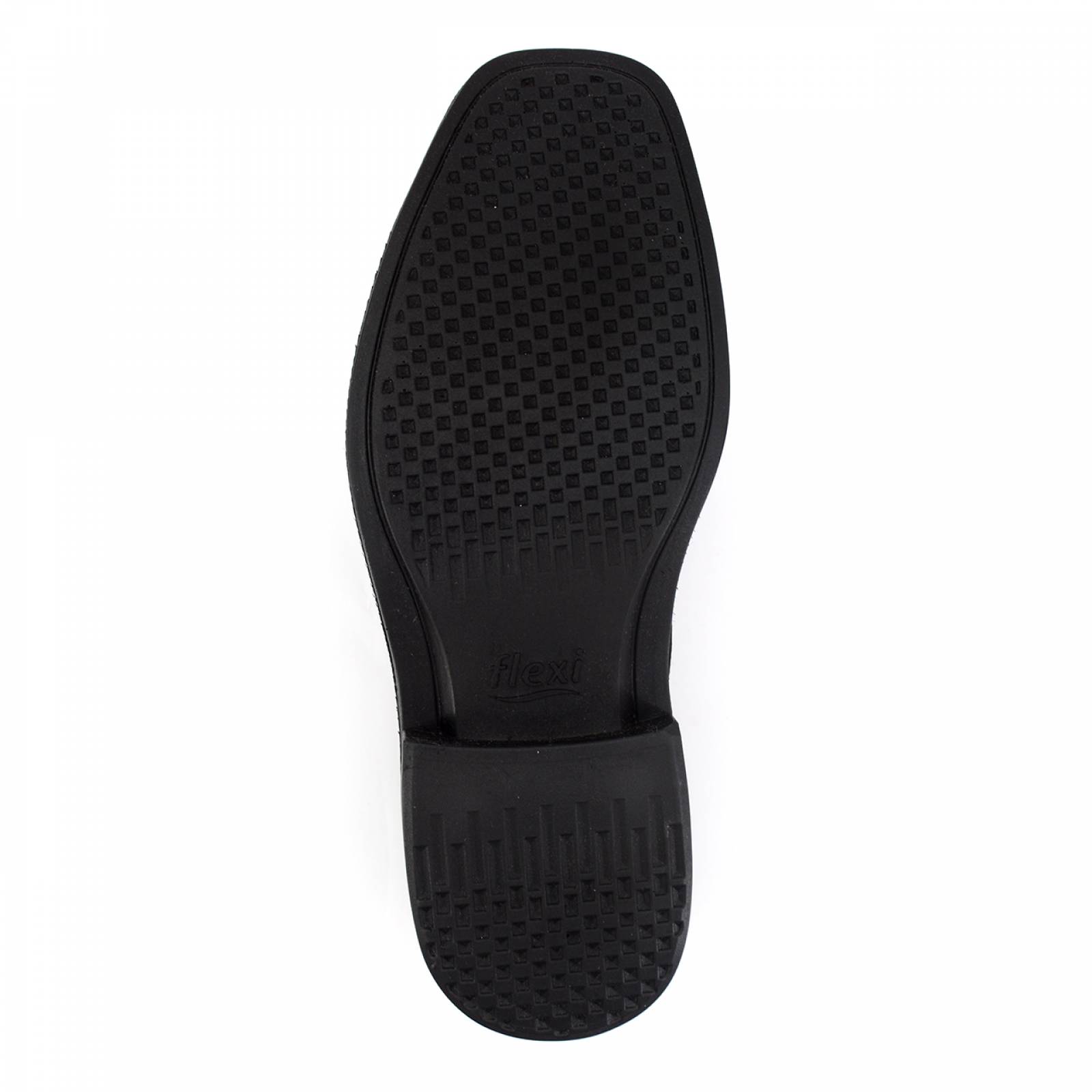 Zapato de Vestir Flexi para Hombre 96307 Negro [FFF2661] 