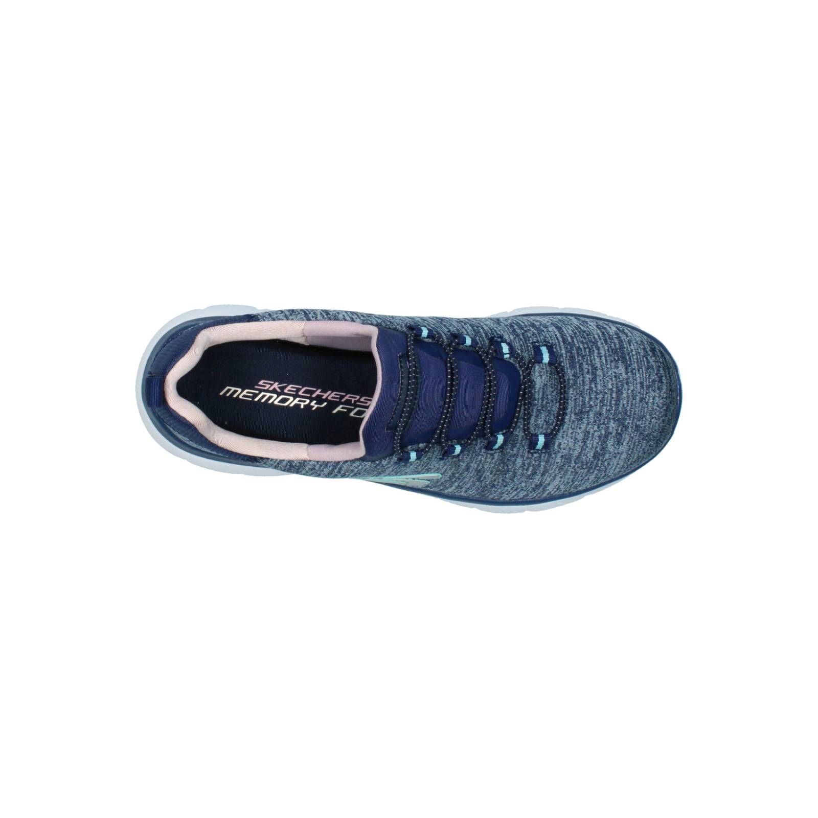Tenis Skechers para Mujer 12983 Azul marino [SKE239] 