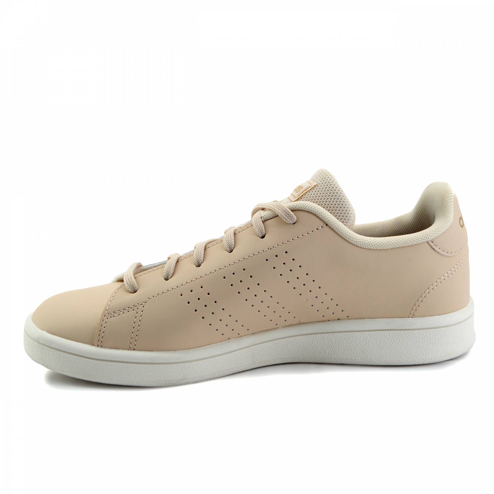 Tenis Adidas Advantage Beige para Mujer [ADD1337] 