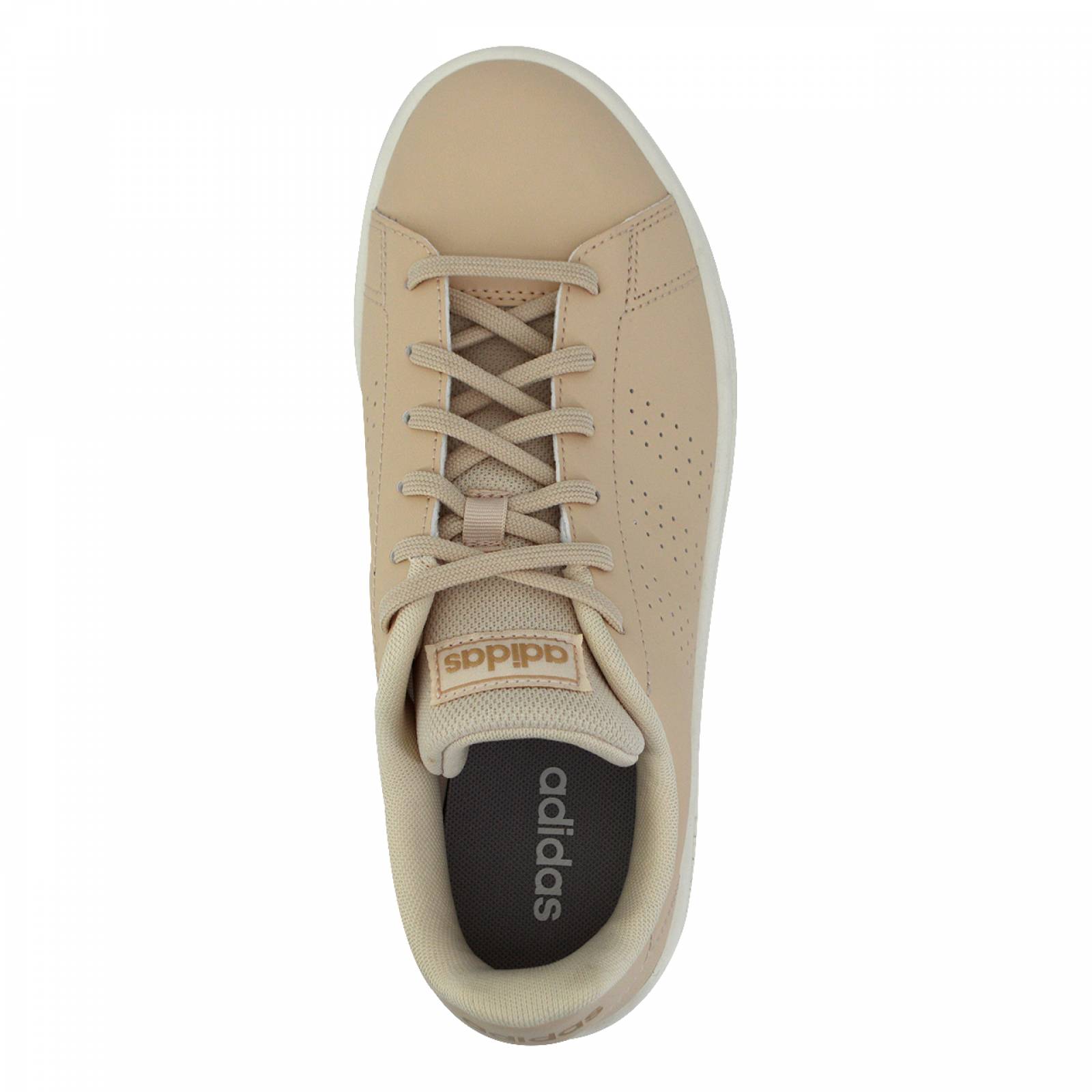 Tenis Adidas Advantage Beige para Mujer [ADD1337] 