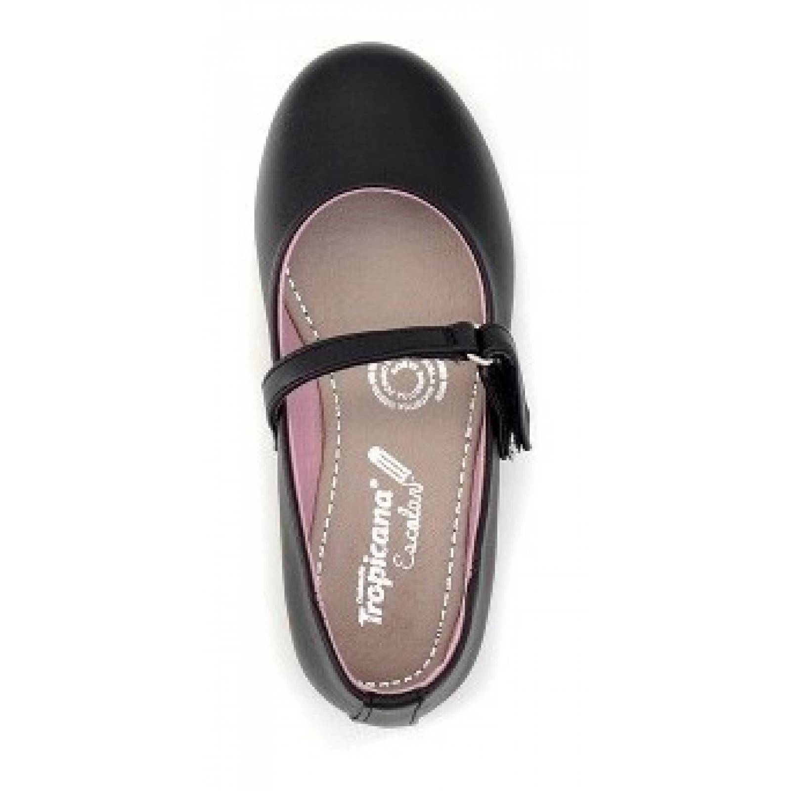 Zapato Escolar Tropicana para Niña 97121 Negro [TRO782] 