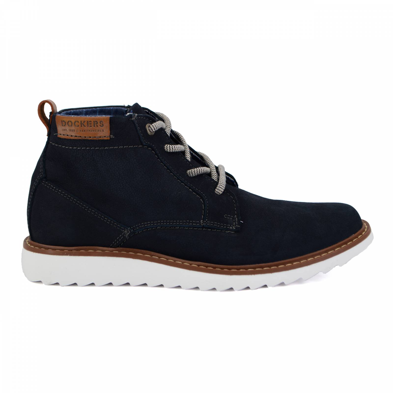 Botas Casuales Dockers Botines Hombre Botín De Piel Café Dockers