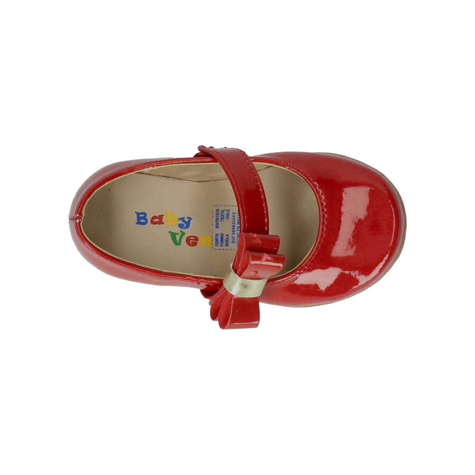 Zapato Casual Baby ven para Niña 297 Rojo [BVE73] 