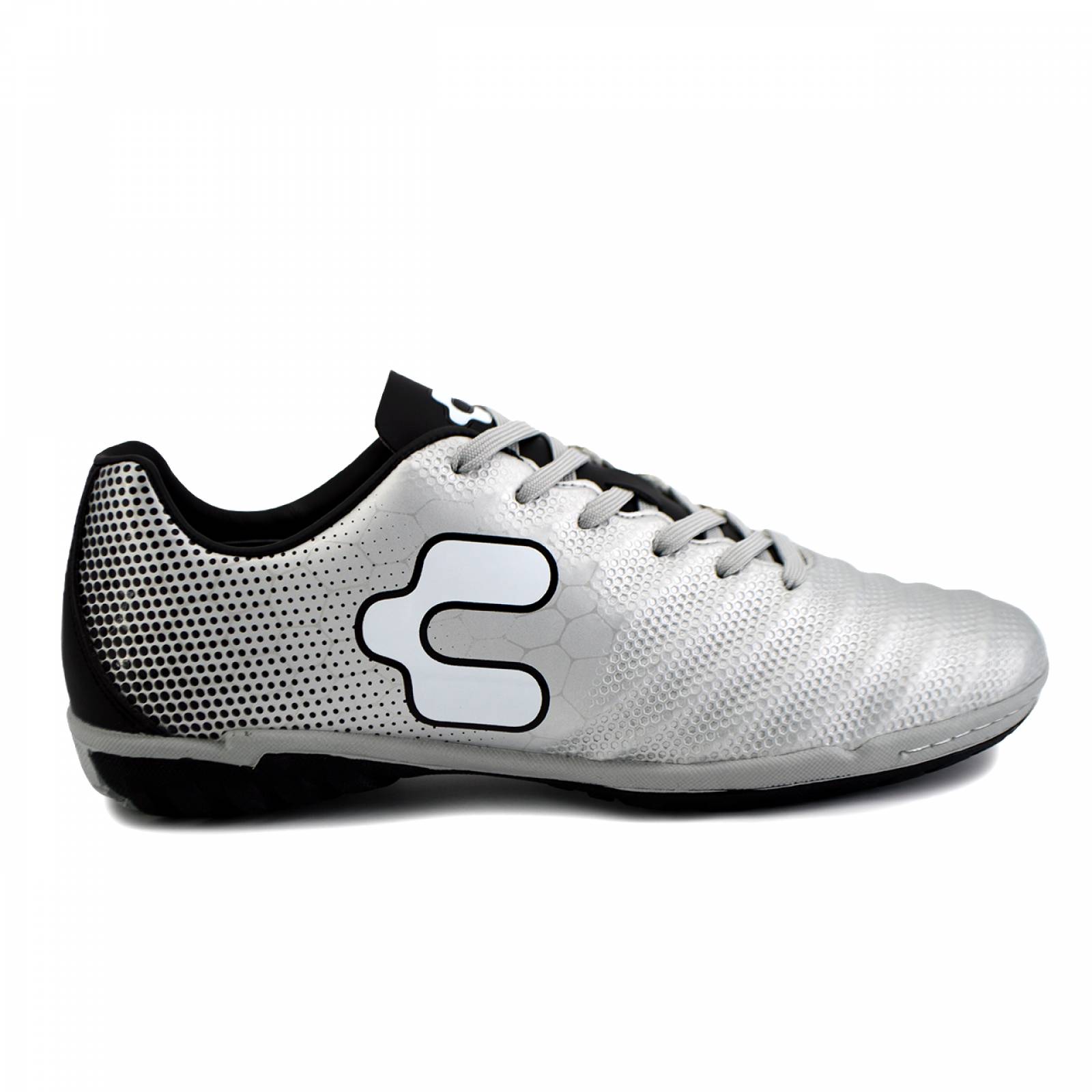 Tenis Charly Fútbol para Hombre 1029474 Plateado [CHY2702] 