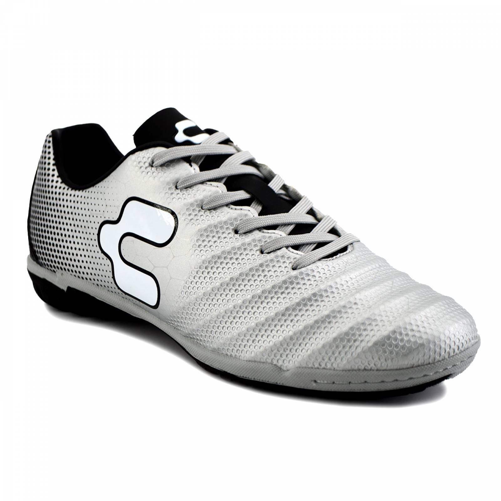 Tenis Charly Fútbol para Hombre 1029474 Plateado [CHY2702] 