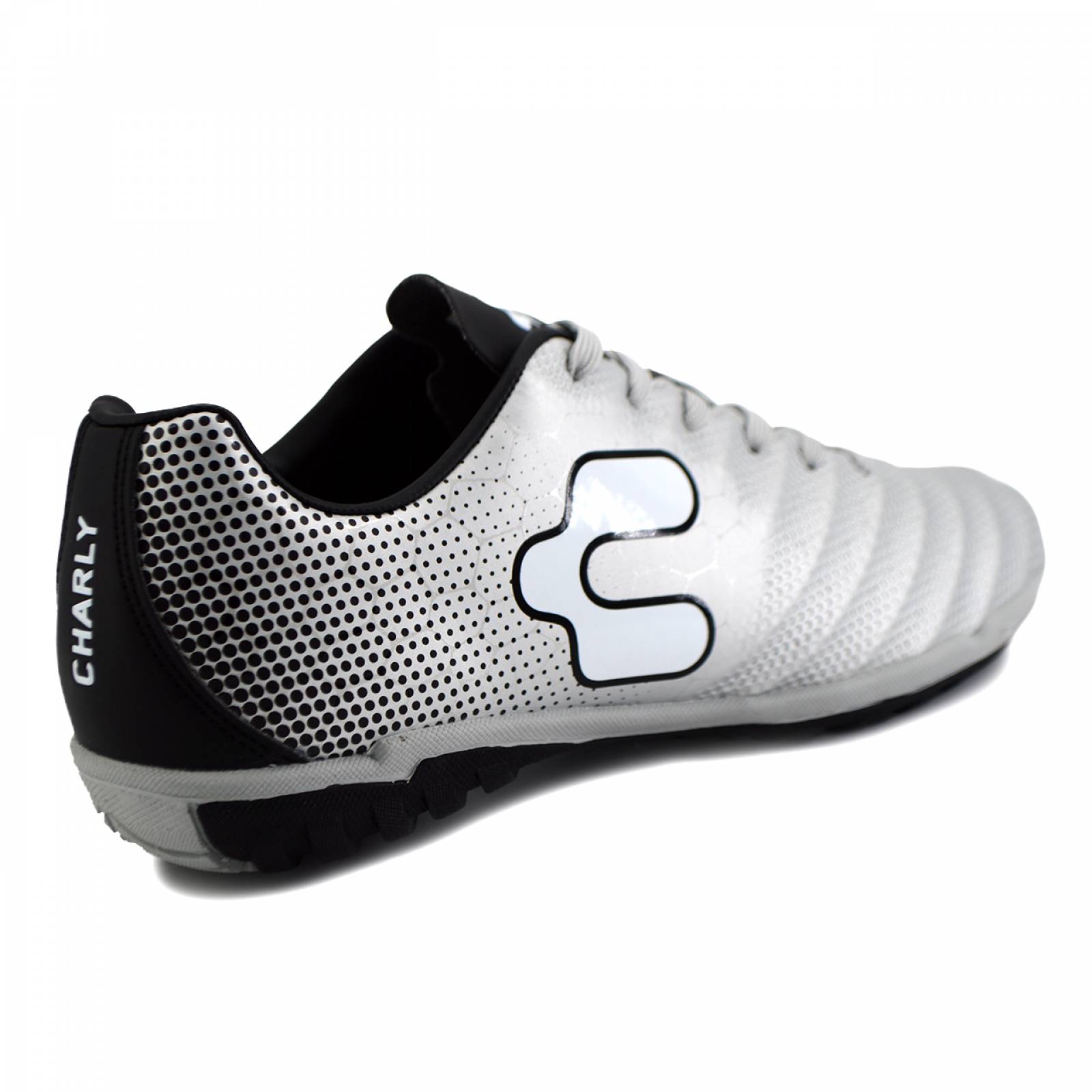 Tenis Charly Fútbol para Hombre 1029474 Plateado [CHY2702] 