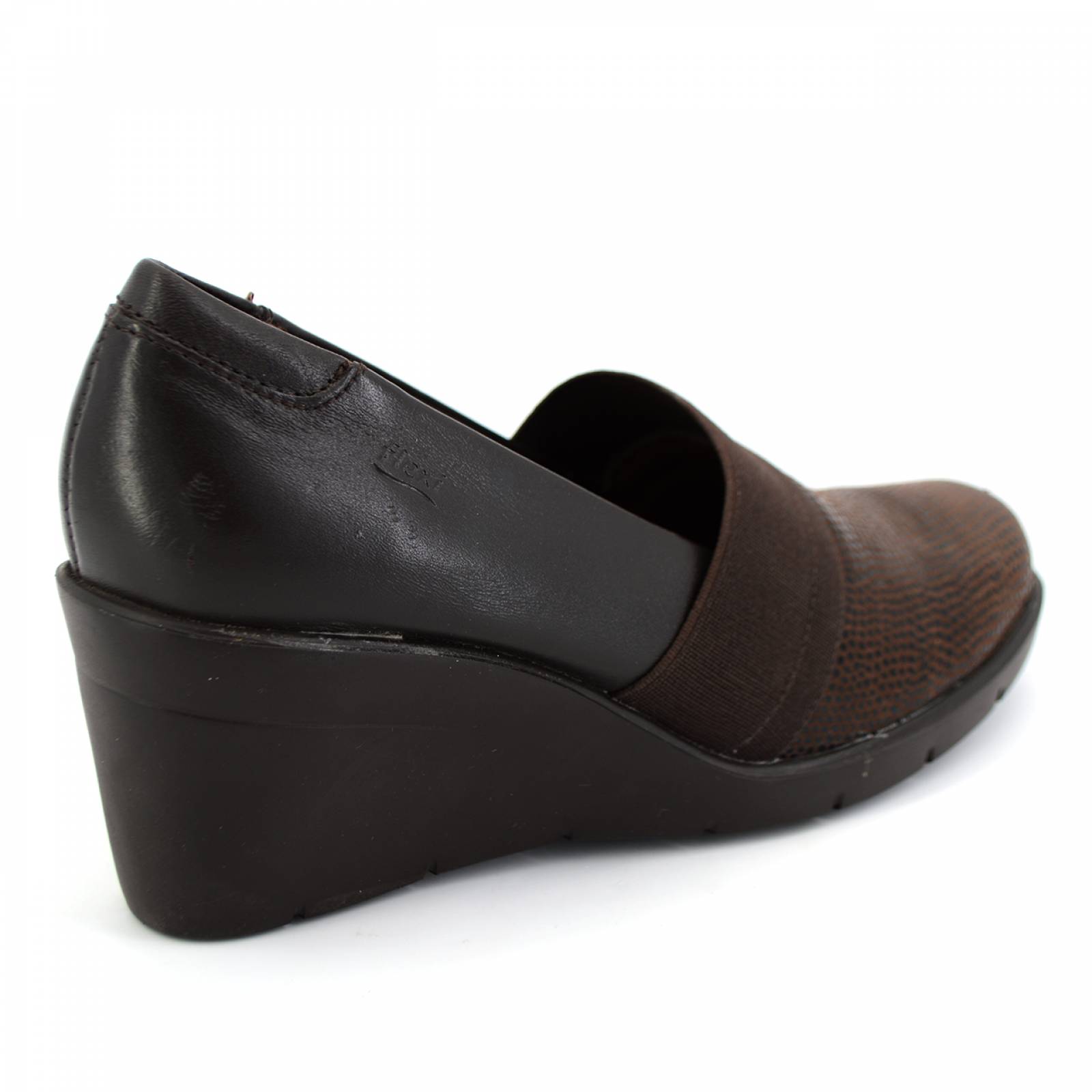 Zapato Confort Flexi para Mujer 33910 Cafe [FFF2637] 