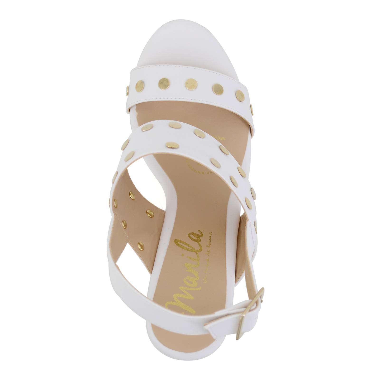 Sandalias Manila para Mujer 5723 Blanco [MLA229] 
