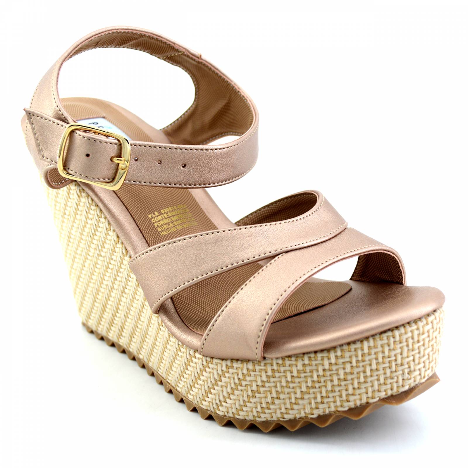 Sandalias Perez lete para Mujer 76054 Rosa [PLT164] 