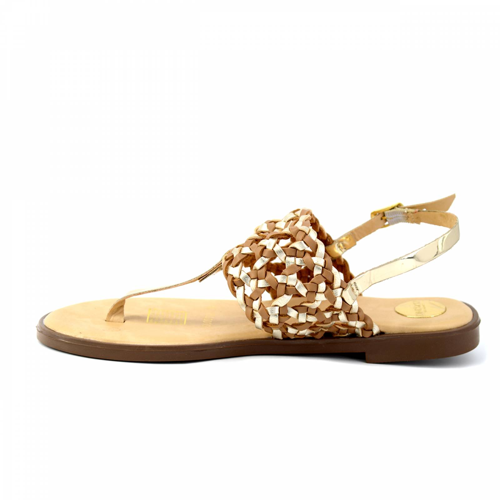 Sandalias Ozono para Mujer 60000706-3 Dorado [OZO2569] 