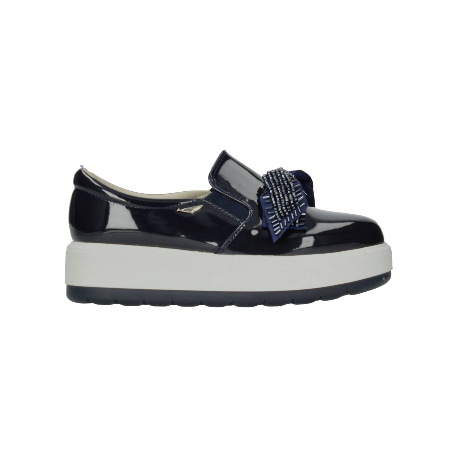 Zapato Casual Hemisferios para Mujer 7302-1-C Azul marino [HMF9] 
