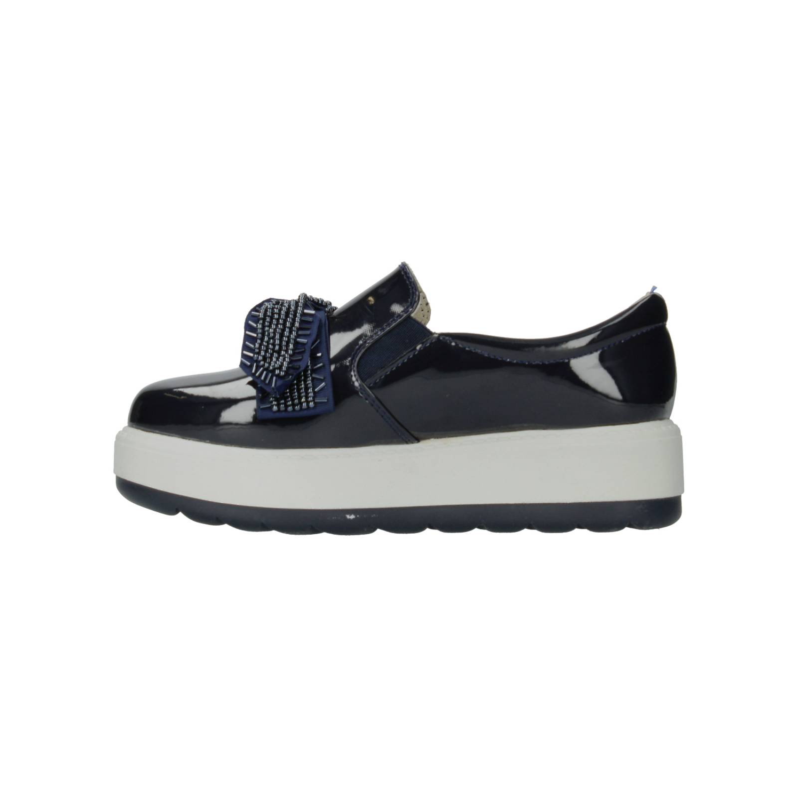 Zapato Casual Hemisferios para Mujer 7302-1-C Azul marino [HMF9] 