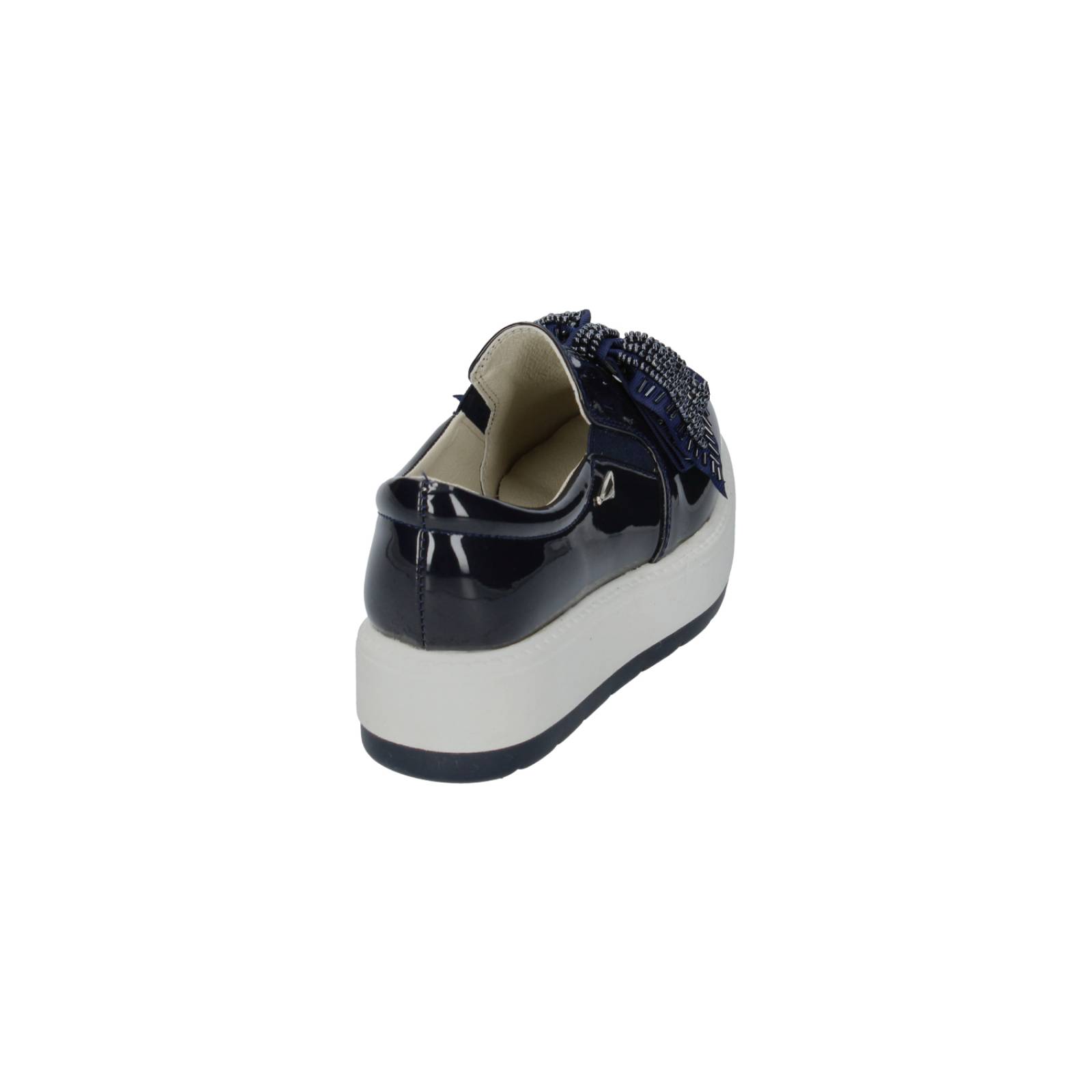 Zapato Casual Hemisferios para Mujer 7302-1-C Azul marino [HMF9] 