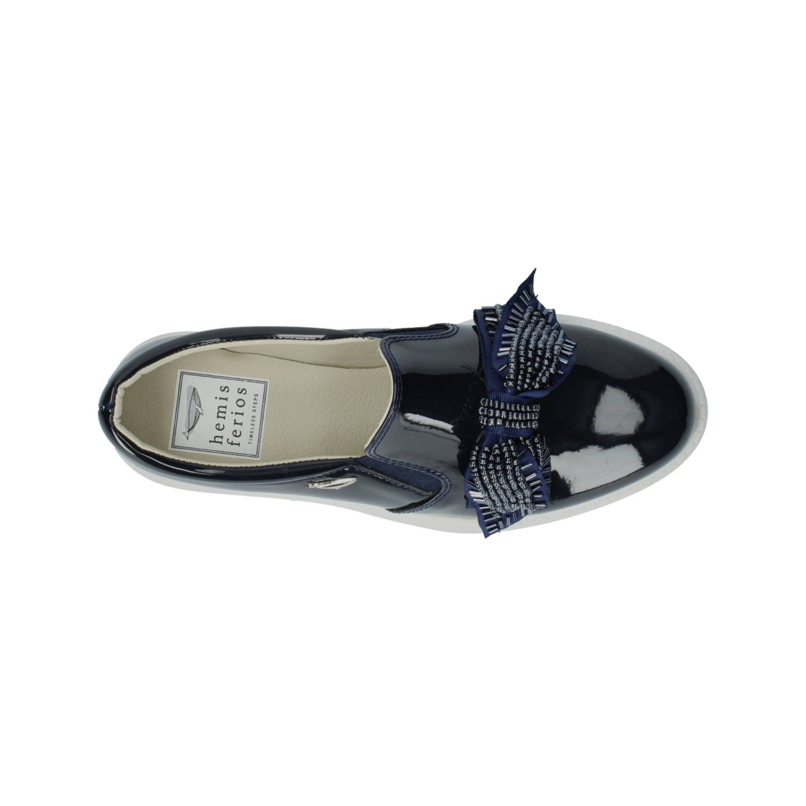 Zapato Casual Hemisferios para Mujer 7302-1-C Azul marino [HMF9] 