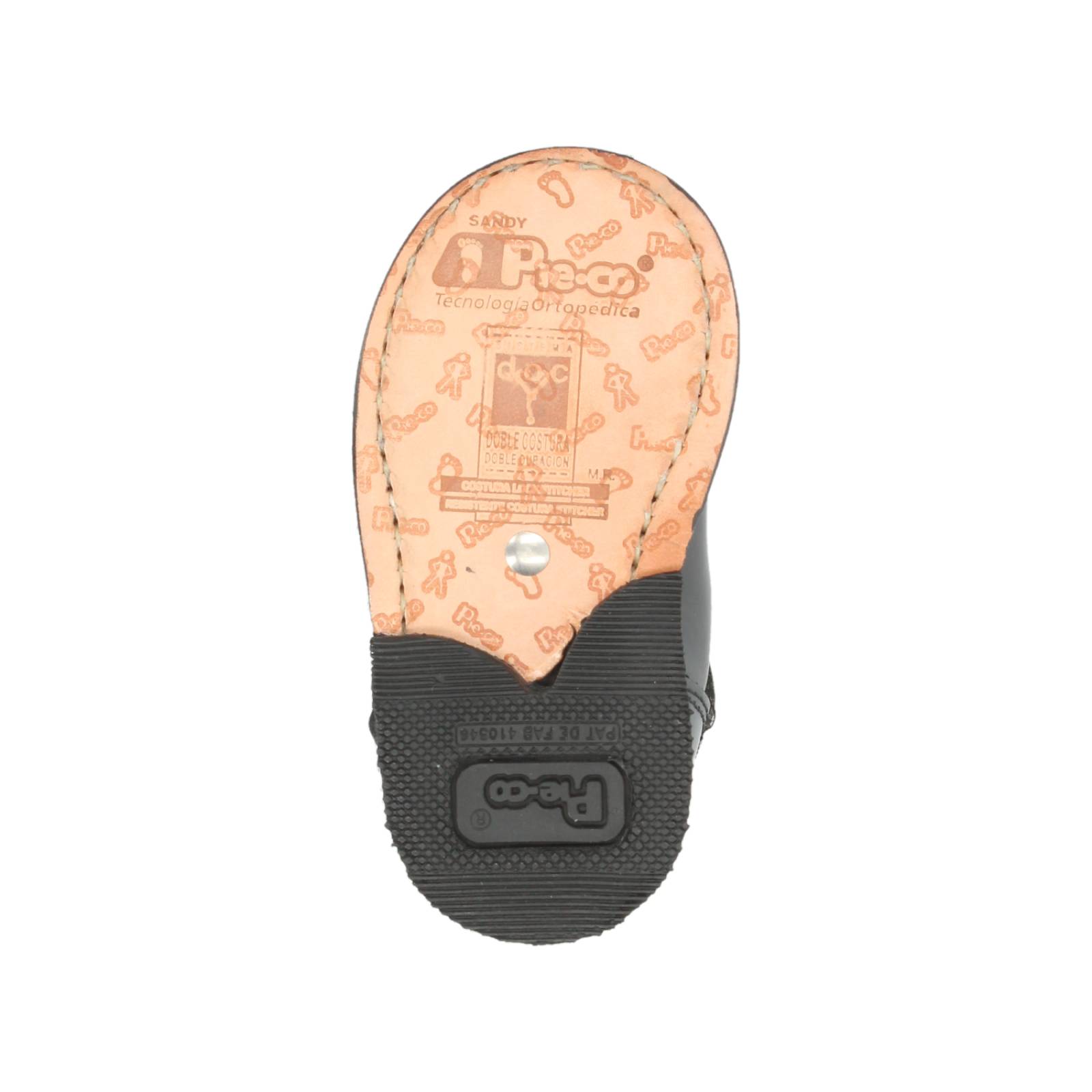 Zapato Ortopédico Pie-co para Niña 9745-2 Negro [PPP58] 