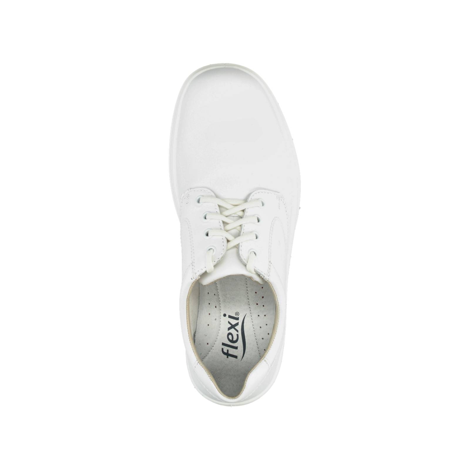 Zapato de Servicio Flexi para Hombre 63201 Blanco [FFF2037] 